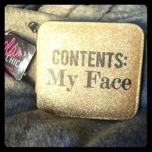 Makeup Zip Around/Cosmetic Case/Eyeshadow/Blush